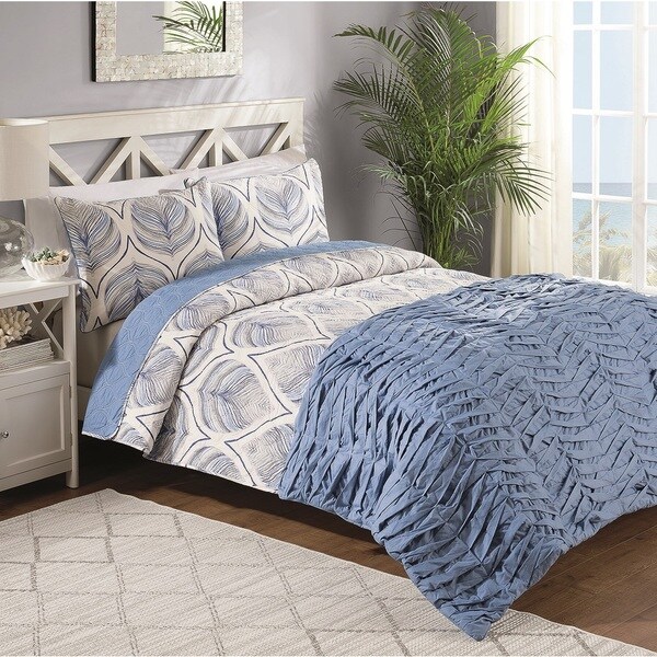 Sanibel 4-piece Comforter and Quilt Set