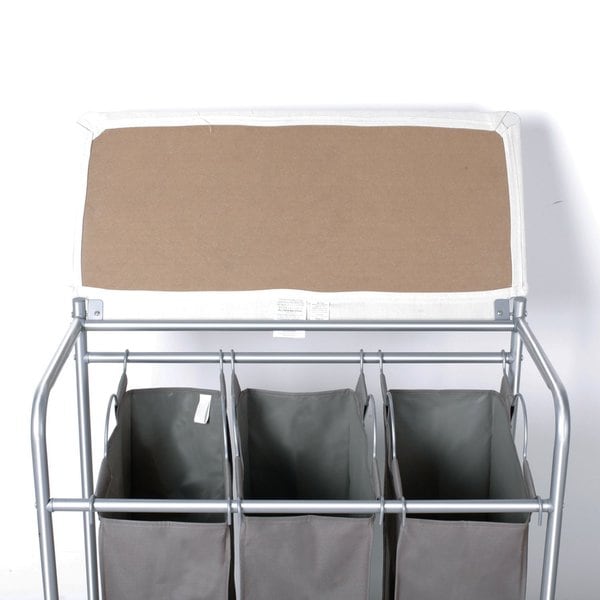 Storagemaniac 3 Lift Off Bags Laundry Sorter With Foldable Storagemaniac 3 Lift Off Bags Laundry Sorter With Foldable Ironing Board