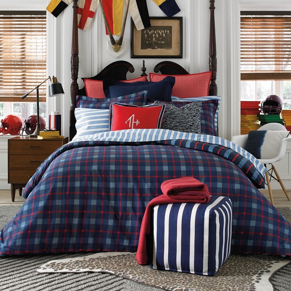 Shop Tommy Hilfiger Boston Plaid Twin/ Twin XL Comforter