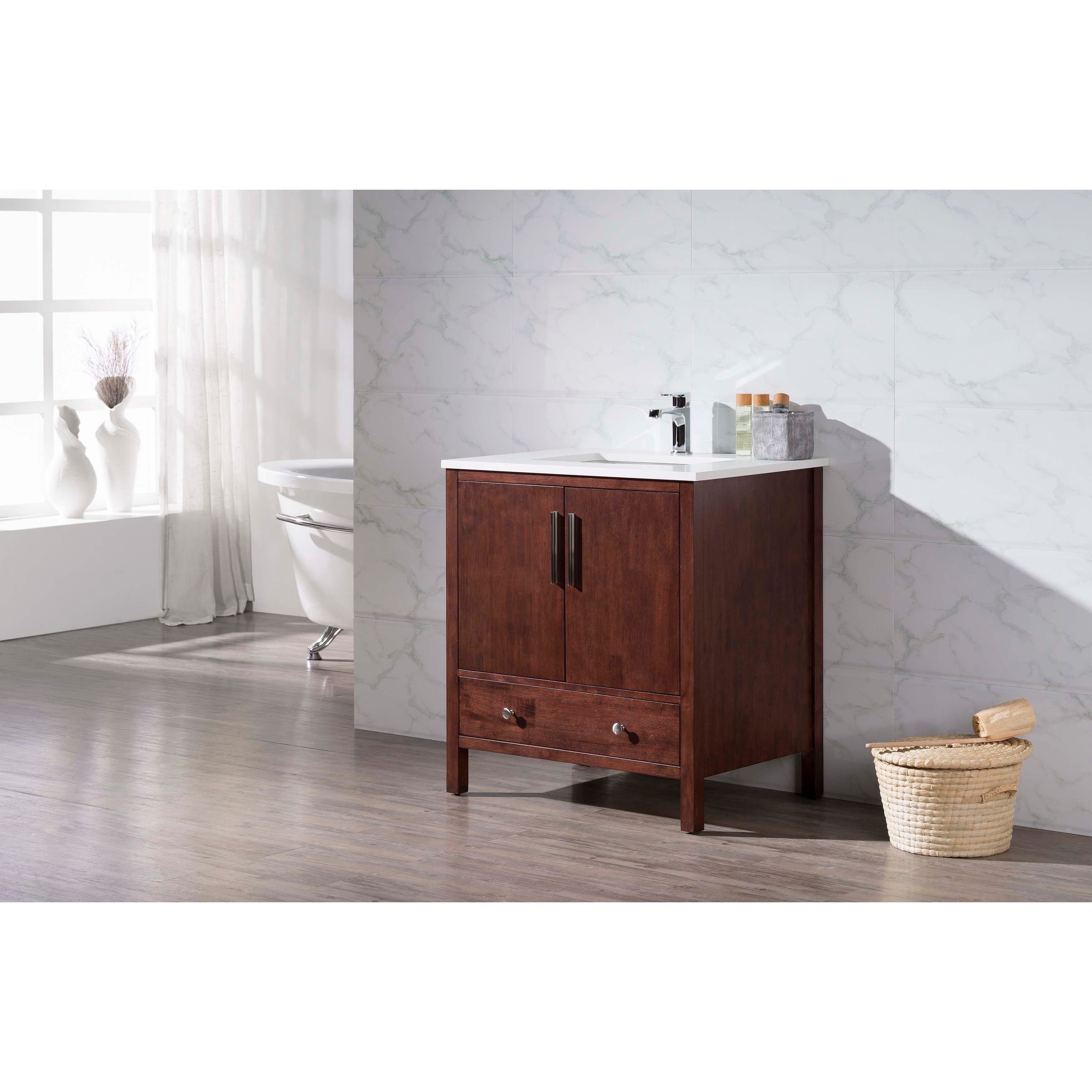 Stufurhome Rockford 31 Inch Single Sink Bathroom Vanity