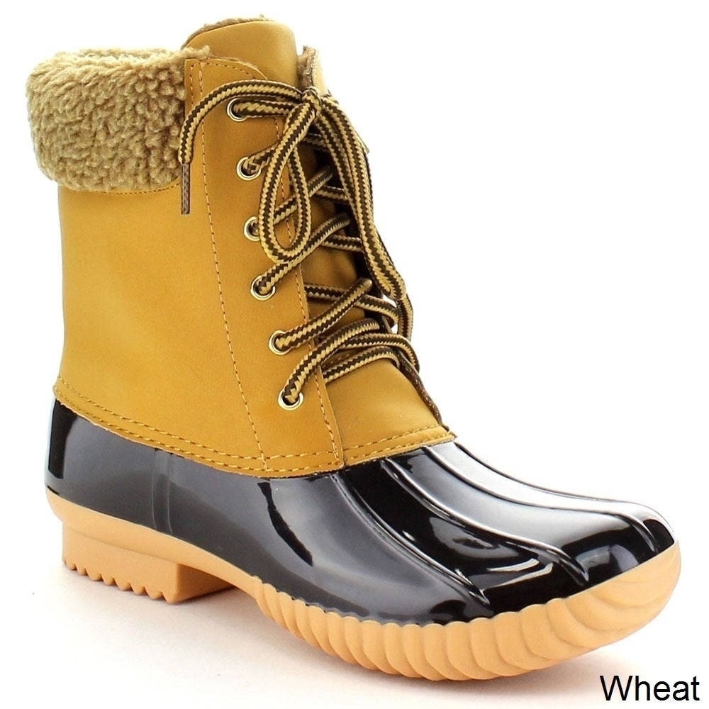 nature breeze duck boots