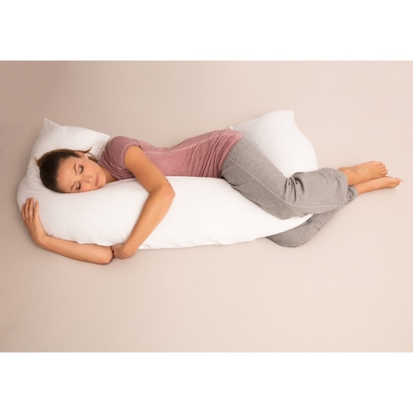 c shaped pregnancy pillow