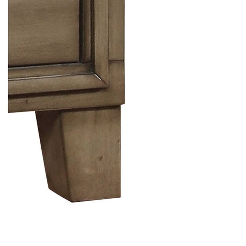 Malt Contemporary Grey 36-inch 3-Drawer Media Chest by Furniture of America