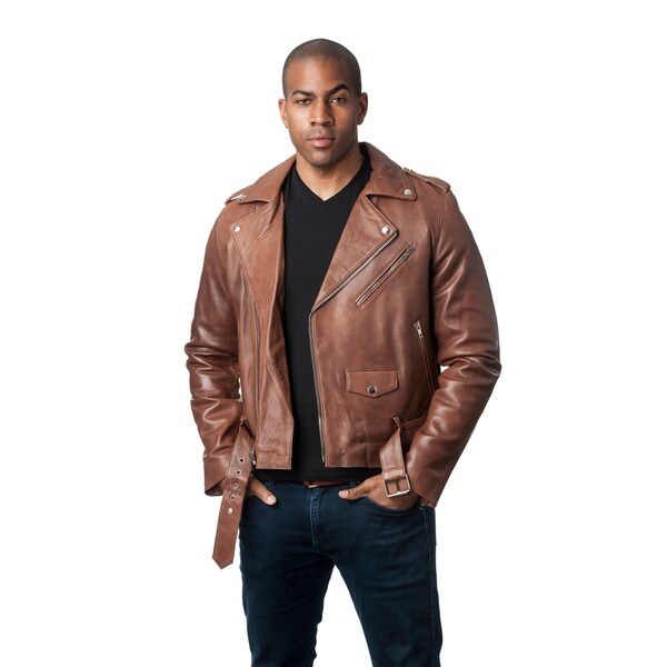 Shop Mason & Cooper Bane Leather Jacket - On Sale - Free Shipping Today ...