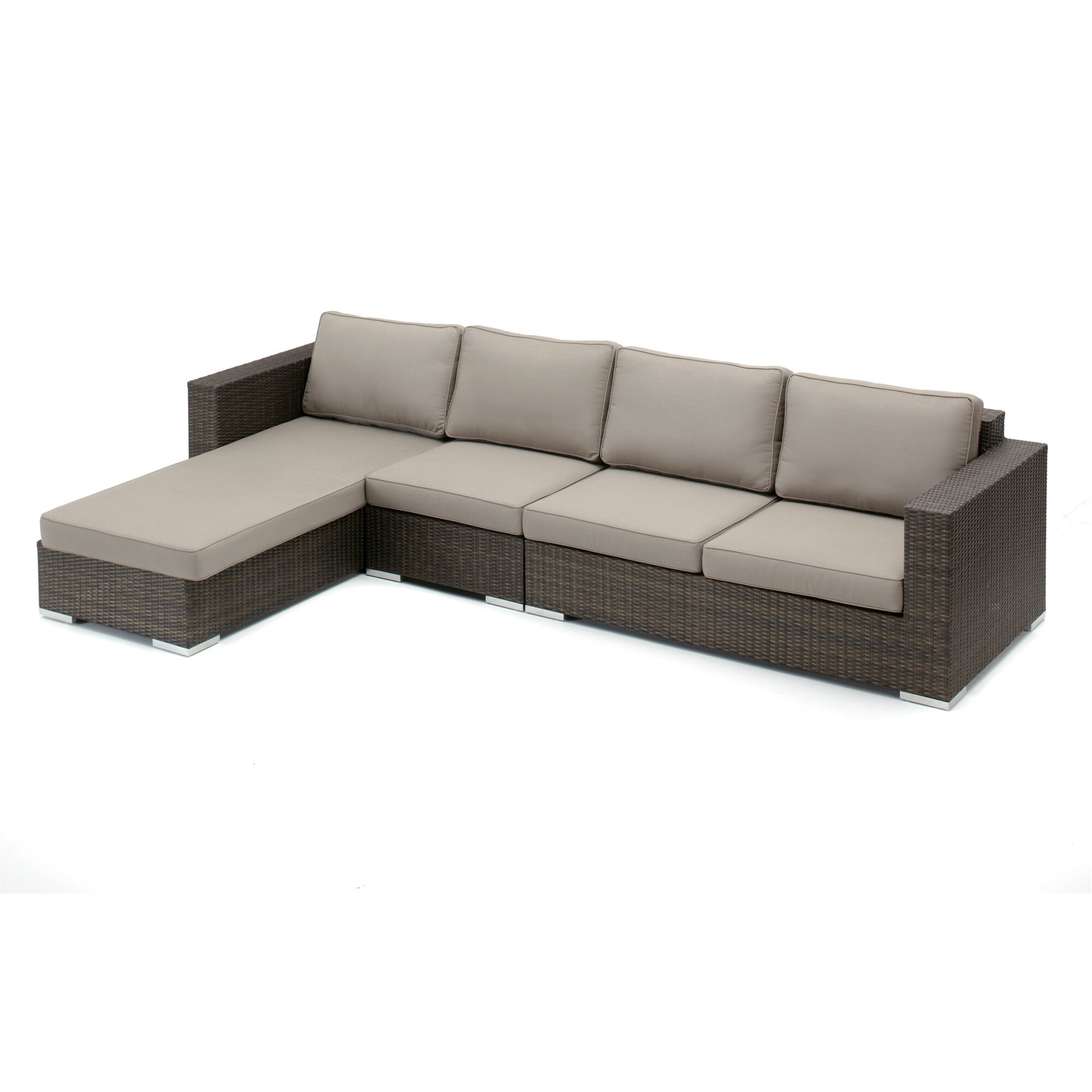 patio sectional with chaise lounge