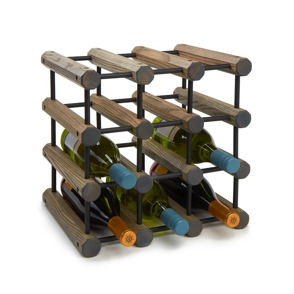 J.K. Adams 12-Bottle Wine Storage Rack, Driftwood