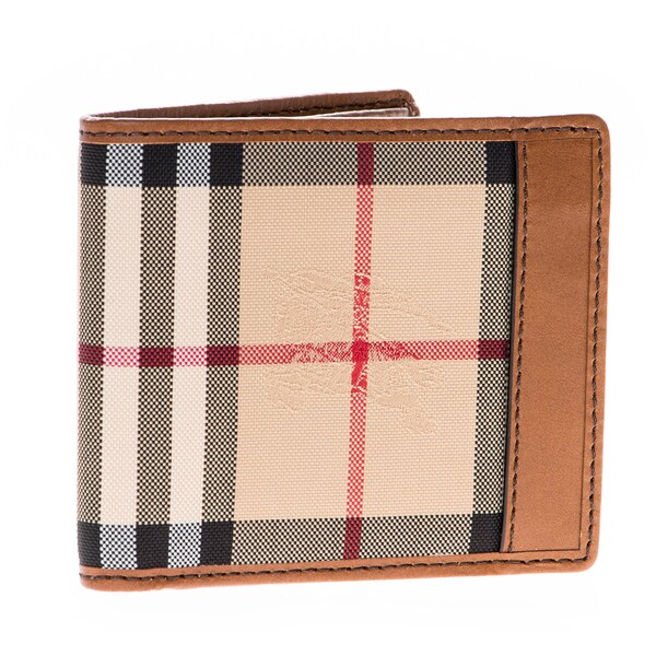Burberry Horseferry Check ID Wallet 