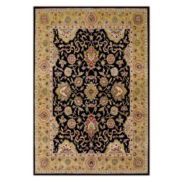 Alliyah Handmade Moon Indigo New Zealand Wool Rug (8' x 10')