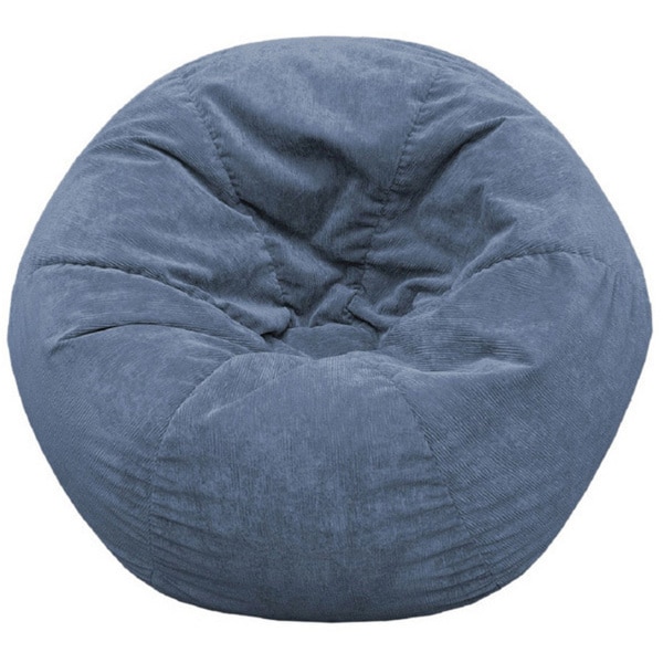 Shop Gold Medal Adult Sueded Corduroy Bean Bag Chair ...