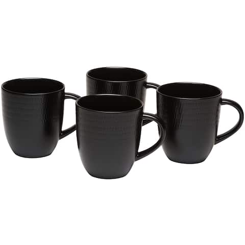 Black Rice Coffee Mug 12oz (Set of 4)