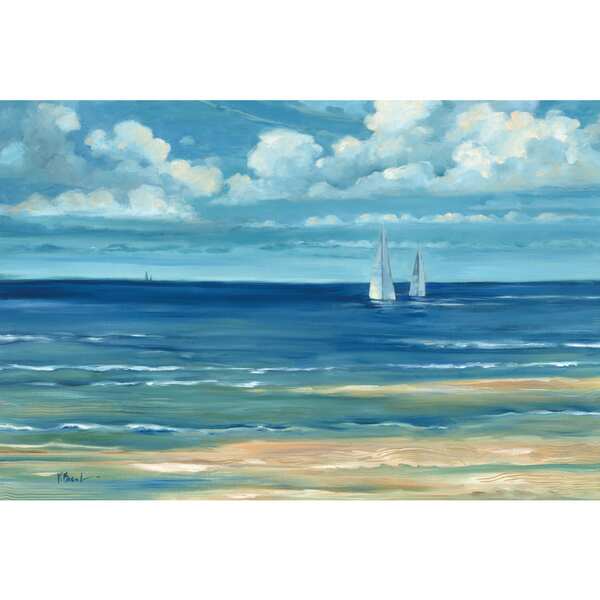 Portfolio Canvas Decor Paul Brent 'Summerset Sailboats' Framed Canvas
