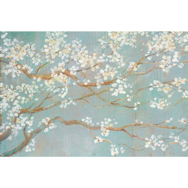 Portfolio Canvas Decor Elinor Luna 'New Day Turquoise' Framed Canvas