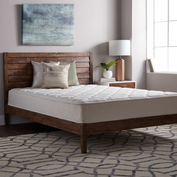 Select Luxury 10-inch Twin-size Double-sided Quilted Airflow Foam Mattress - White
