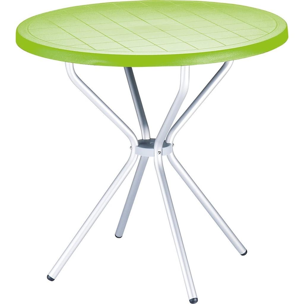 Poppy Light Green Round Table