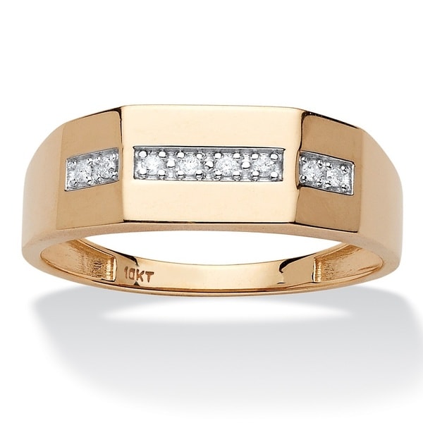 Mens Real Gold Wedding Bands Photos