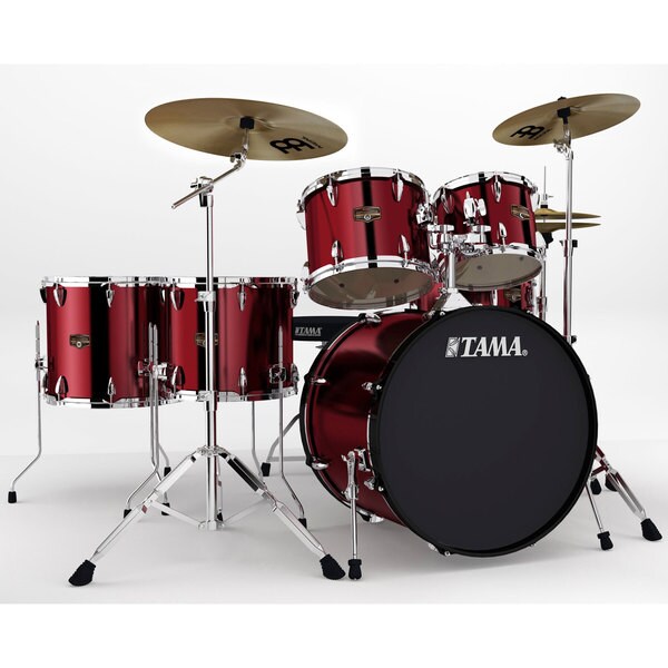 Shop Tama Imperialstar 6-piece Vintage Red Complete Drum ...