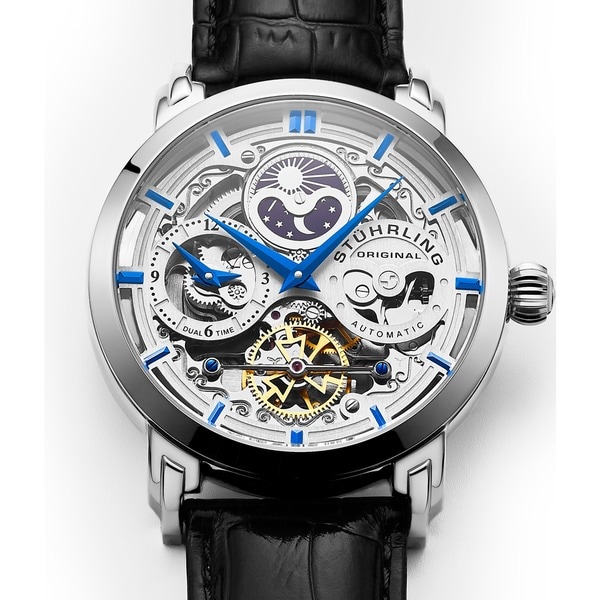 mens skeleton watch