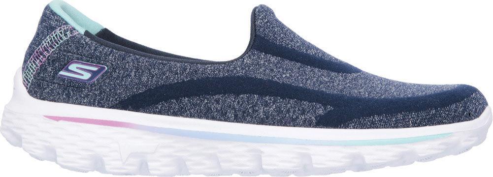 skechers go walk 2 super sock navy