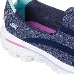 skechers go walk 2 super sock navy