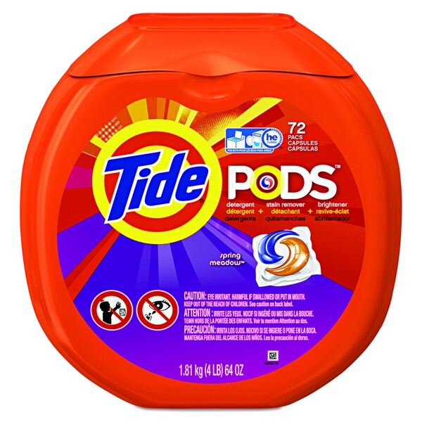 Tide Spring Meadow Pods (Tub of 72 Pods) - 17502310 - Overstock.com ...