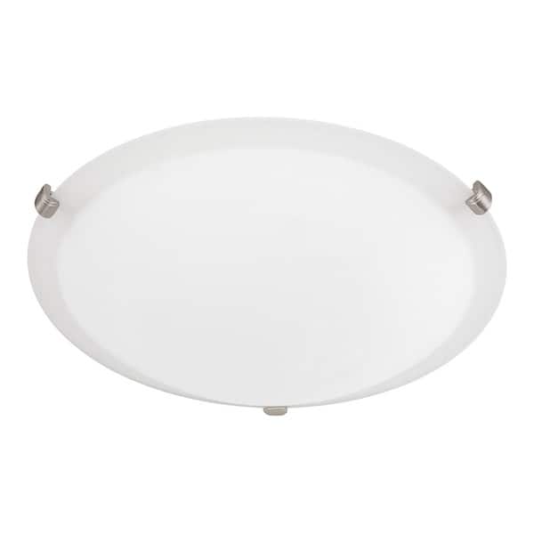 slide 1 of 1, Modern 3-light Convertable Flush Mount