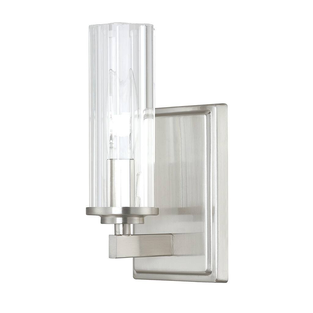Donny Osmond Emery 1-light Brushed Nickel Wall Sconce