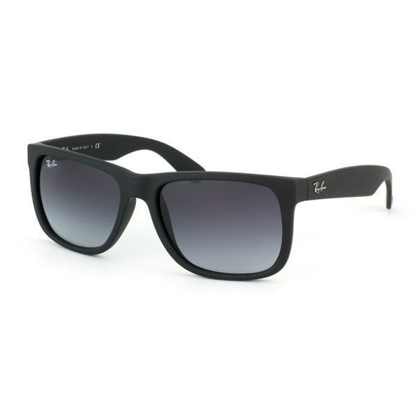 Ray-Ban Justin Classic RB4165 Unisex Black Frame Grey Gradient Lens Sunglasses