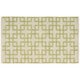 preview thumbnail 60 of 68, Nourison Maze MAZ01 Area Rug 2'3" x 3'9" - Beige/Green - Trellis/Geometric - Indoor/Handmade - Hand-Woven - Modern & Contemporary - 3' x 5' - Wool/Cotton - Black