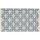 preview thumbnail 63 of 68, Nourison Maze MAZ01 Area Rug 2'3" x 3'9" - Beige/Blue - Trellis/Geometric - Accent/Indoor/Handmade - Hand-Woven - Modern & Contemporary - 3' x 5' - Wool/Cotton - N/A