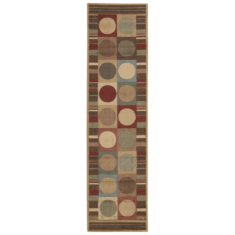 Nourison Rhythm RST80 Area Rug - 1'11" x 7'6" Runner - Multi - Runner/Rectangle