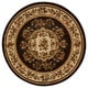 preview thumbnail 12 of 12, Nourison Paramount Traditional Persian Medallion Area Rug 5'3" Round - Grey/Blue - Round