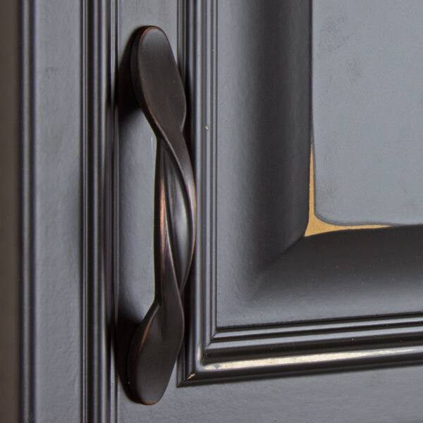 Shop Gliderite 3 Cc Oil Rubbed Bronze Cabinet Hardware Twist Pull