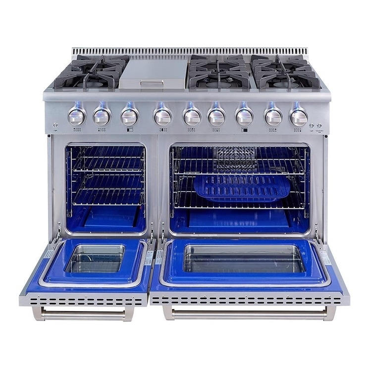 Thor Kitchen - 48 Gas Range Top with Griddle - On Sale - Bed Bath & Beyond  - 24217991