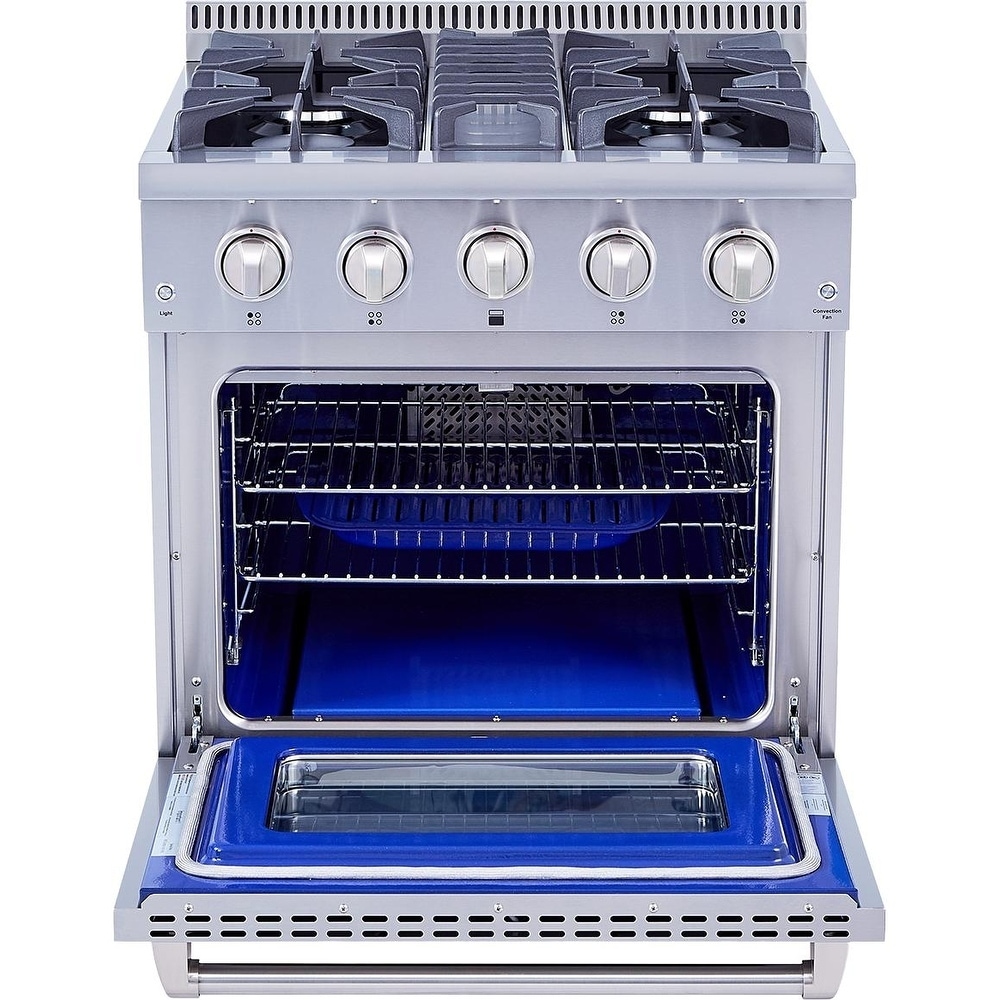 Thor Kitchen 30 Freestanding Professional Gas Range in Stainless Steel