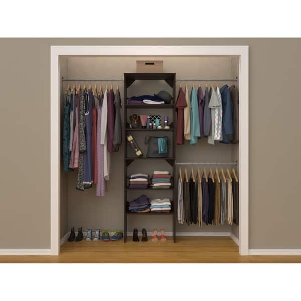 Shop Closetmaid Suitesymphony Starter Closet 25 Inch Wide Tower