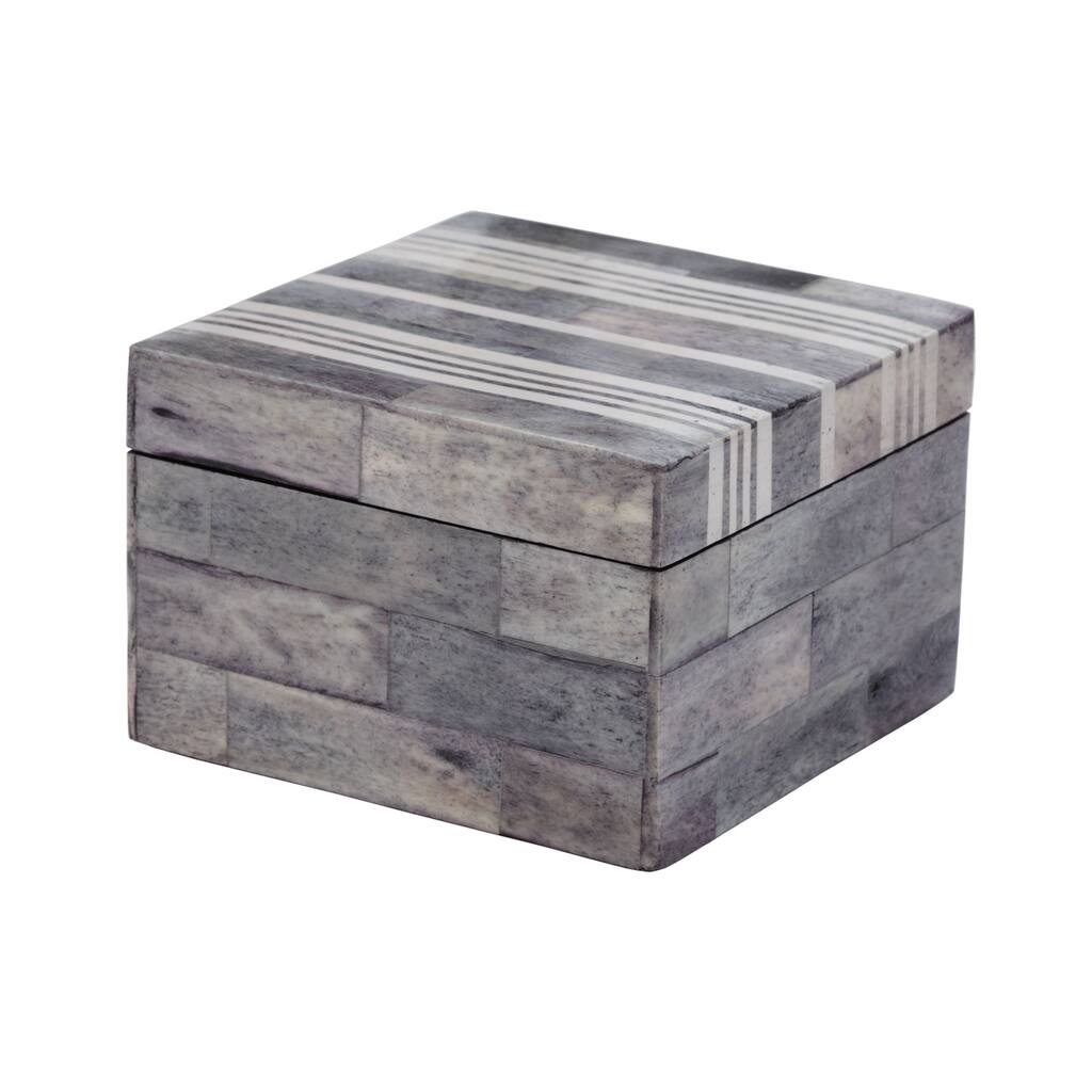 Dimond Home Small Grey/ White Bone Boxes