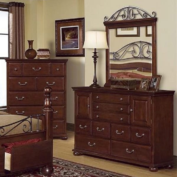 Alpine Dresser and Mirror Set   17505069   Shopping