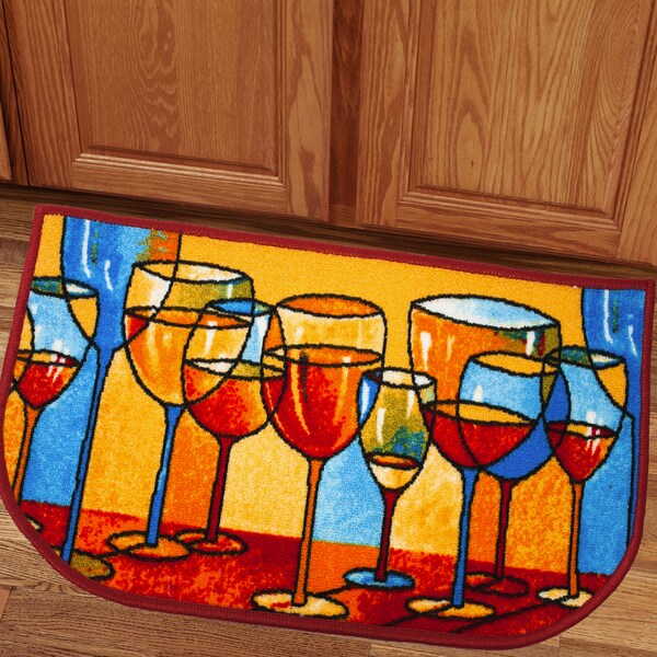 Bright and Colorful Merlot Assorted Wine Glass Design ...