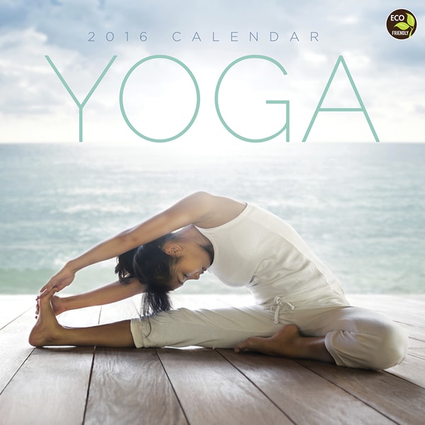 2016 Yoga Wall Calendar   Shopping Wall