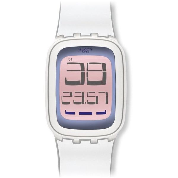 swatch women's digital watch