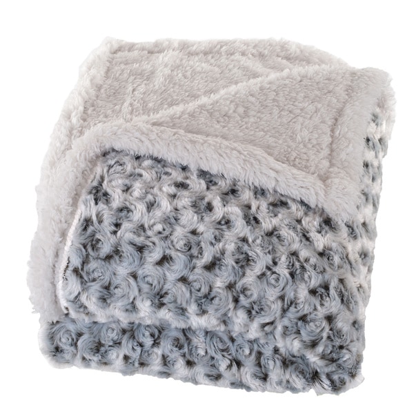 BORITAR YT013B Sherpa Throw Blanket Super Soft Warm Ultra ...