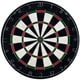 Bristle Dart Board with Metal Wire Spider Regulation Size Tournament Set 6-17 Gram Steel Tip Darts Trademark Games - Thumbnail 1