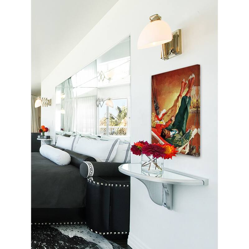 Marmont Hill - "Apres Ski" by Ski Weld Painting Print on Canvas - Multi-Color