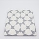 preview thumbnail 8 of 12, Handmade Medina in White and Grey Tile, Pack of 12 (Morocco)