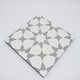 preview thumbnail 6 of 12, Handmade Medina in White and Grey Tile, Pack of 12 (Morocco)
