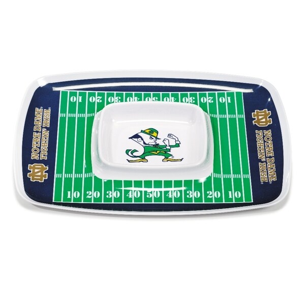 Notre Dame Chip and Dip Tray