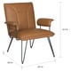 Safavieh Johannes Mid-Century Modern Camel Arm Chair - 29 ...