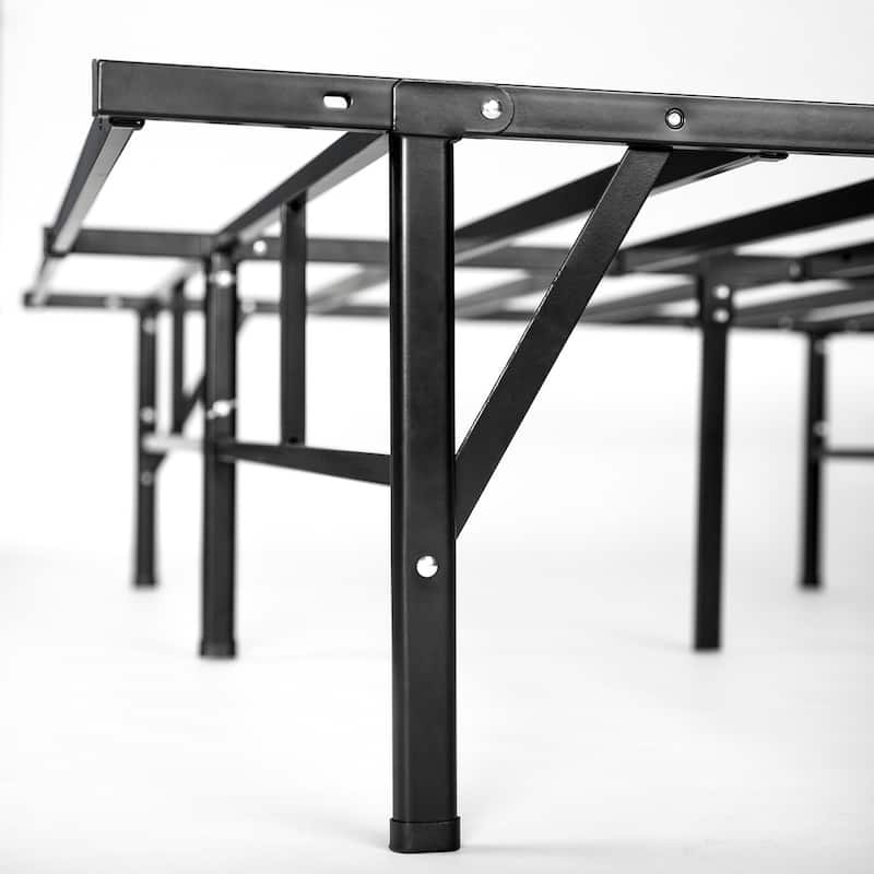 Priage by ZINUS SmartBase® Compack® Black Metal Mattress Foundation