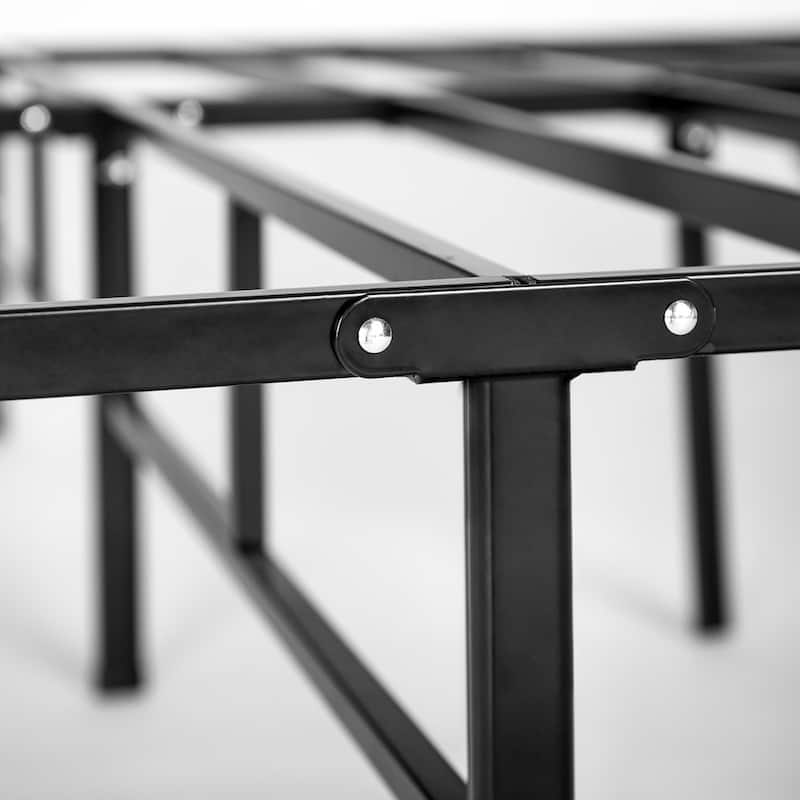 Priage by ZINUS SmartBase® Compack® Black Metal Mattress Foundation