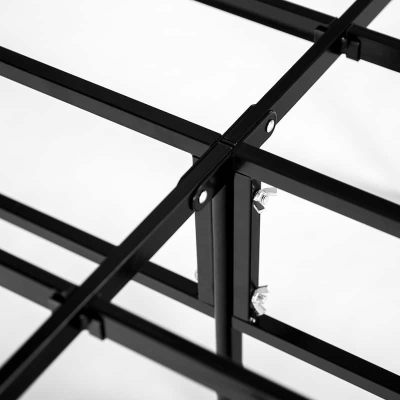 Priage by ZINUS SmartBase® Compack® Black Metal Mattress Foundation